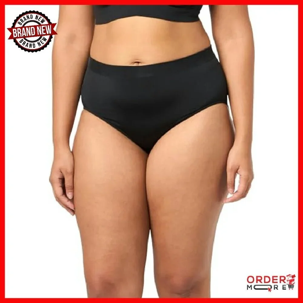 Seamless Nylon Spandex Brief Panties Sizes S-XXL Everyday Comfort